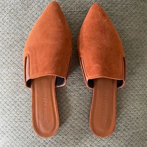 Jenni Kayne Suede Mule 37.5 NWOB